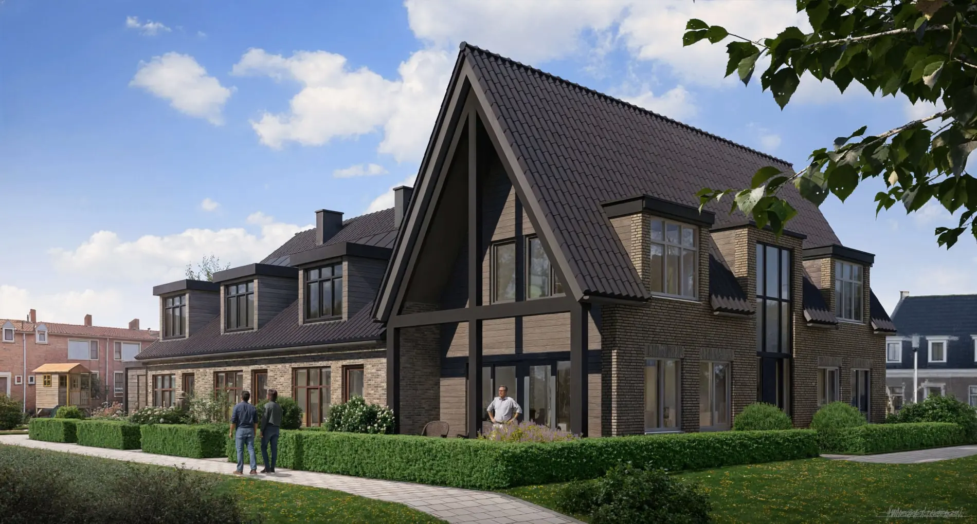 Exterieur Nieuwbouw in Nieuwpoort