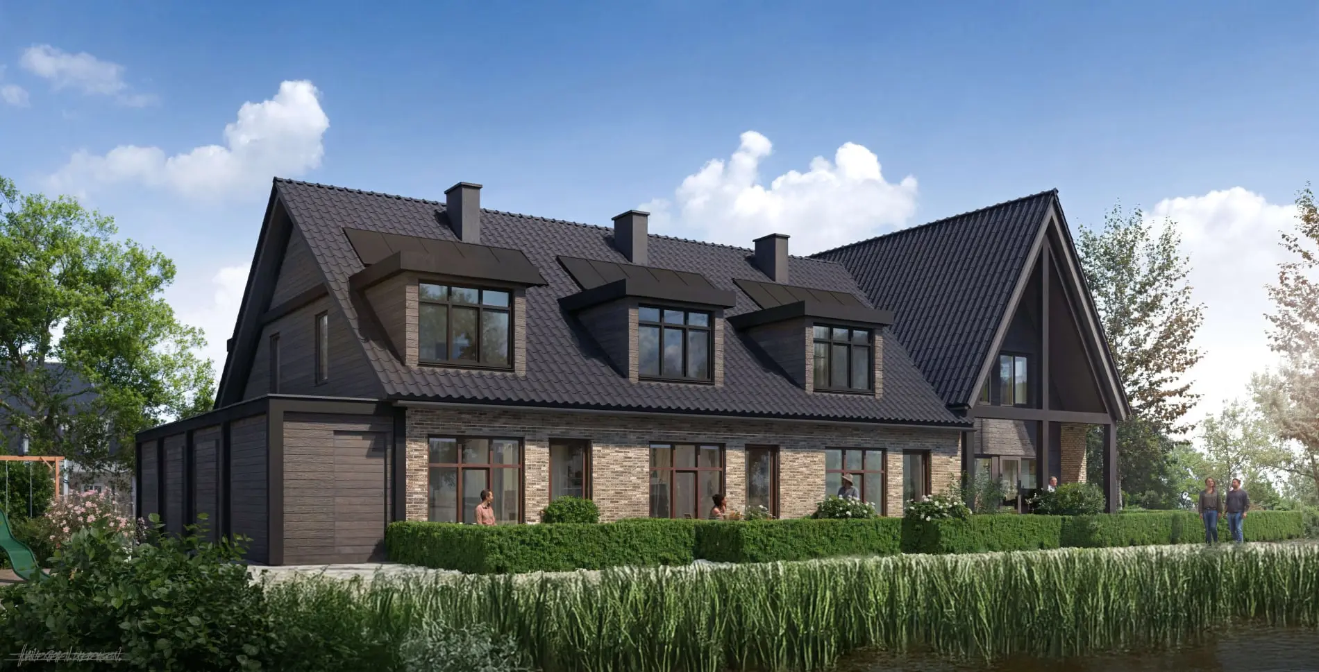 Exterieur Nieuwbouw in Nieuwpoort